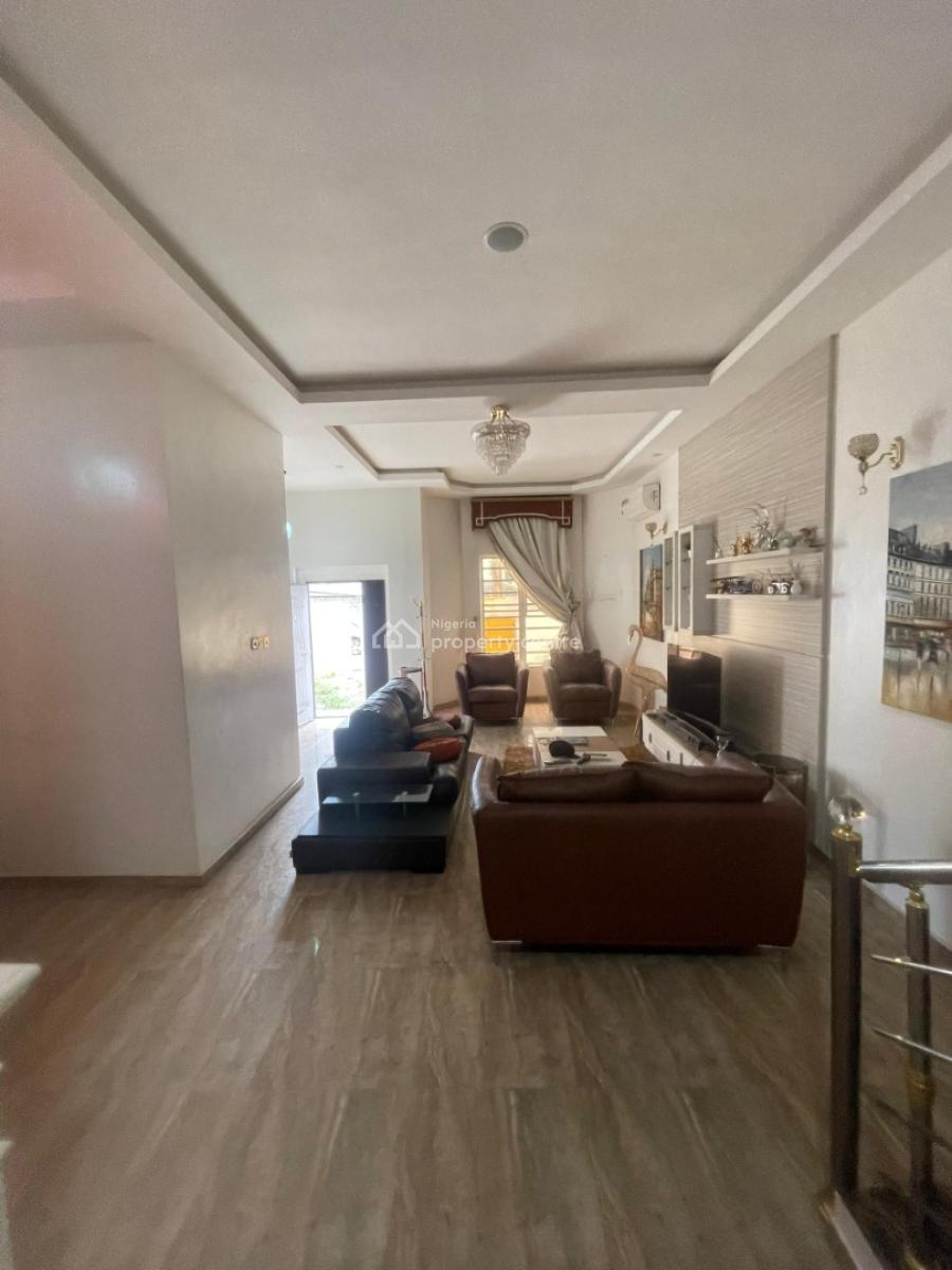4 Bedroom Semi Detached Duplex with Bq, Chevron, Lekki, Lagos, Semi-detached Duplex for Rent