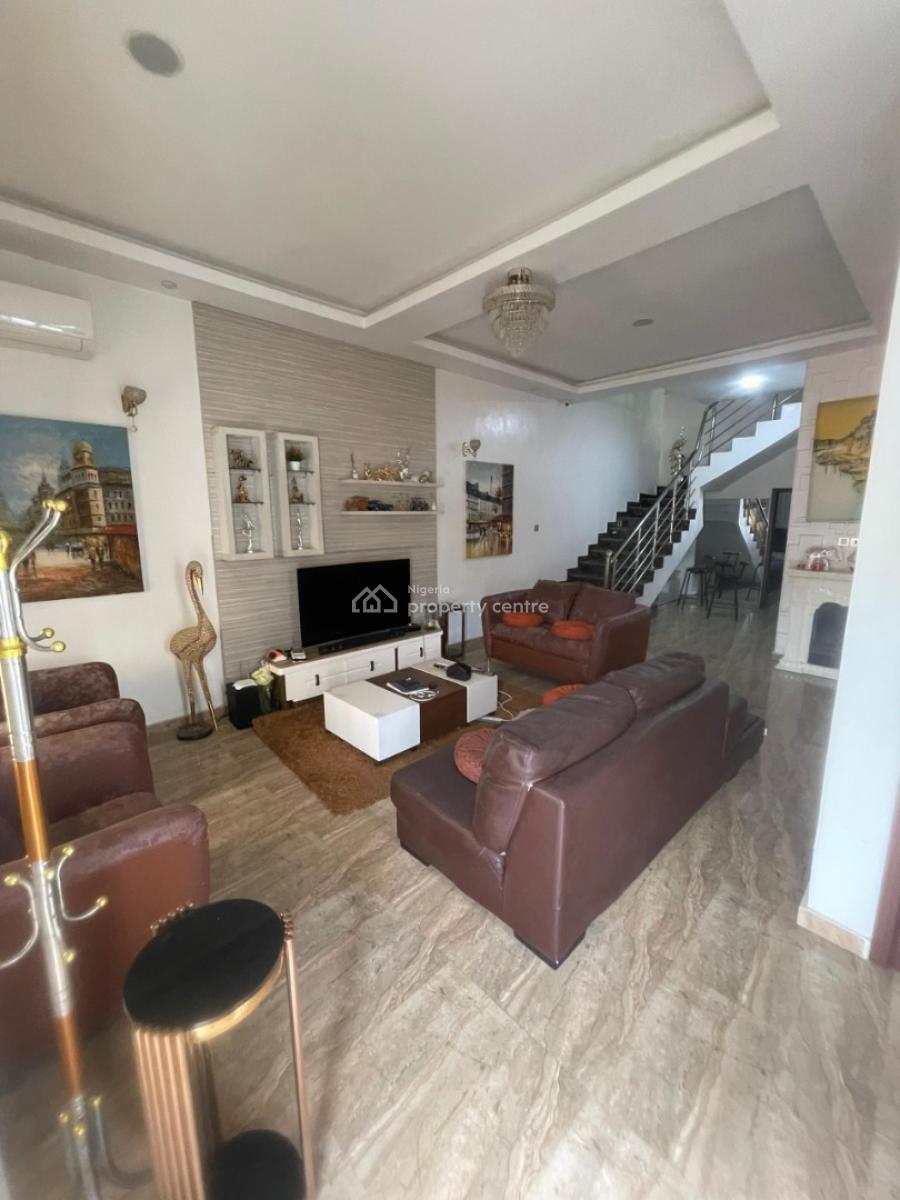 4 Bedroom Semi Detached Duplex with Bq, Chevron, Lekki, Lagos, Semi-detached Duplex for Rent