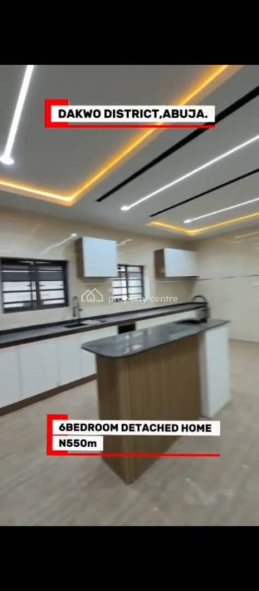 Luxury 6 Bedrooms Duplex with 2 Bq, Dakwo, Abuja, Detached Duplex for Sale