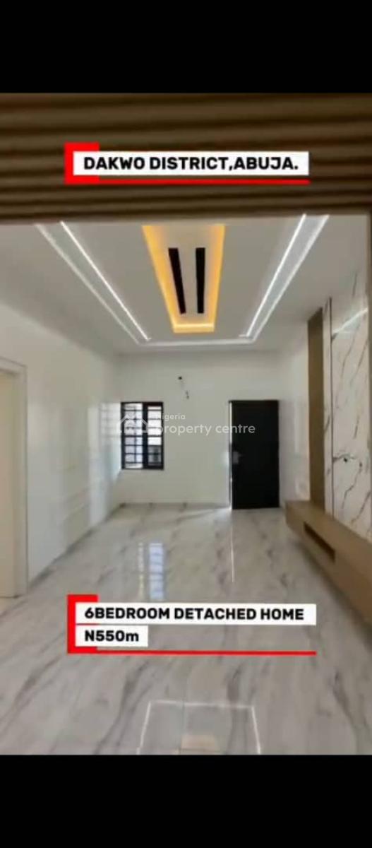 Luxury 6 Bedrooms Duplex with 2 Bq, Dakwo, Abuja, Detached Duplex for Sale