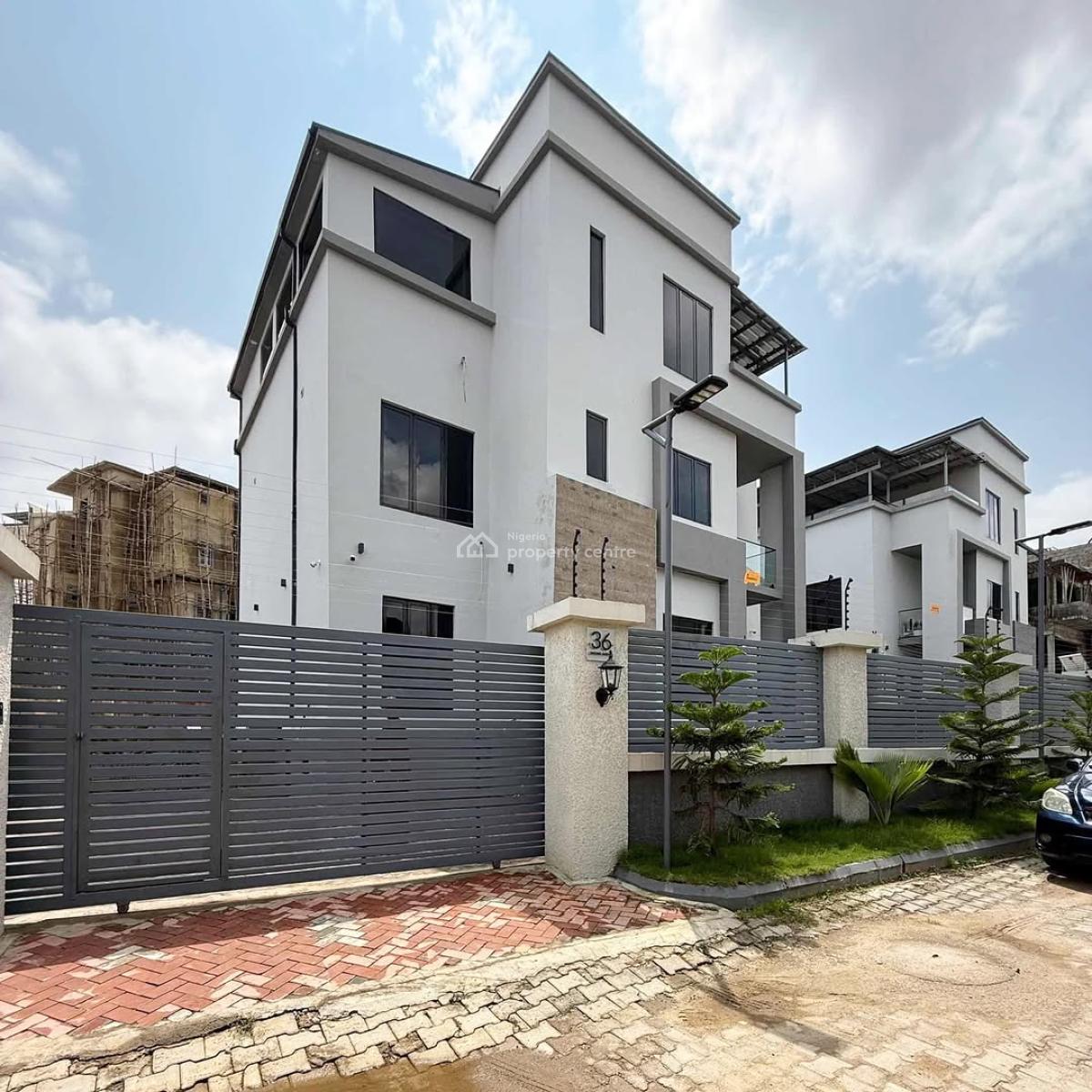 6 Bedroom Detached Duplex+ Bq, Guzape Abuja, Guzape District, Abuja, Detached Duplex for Sale