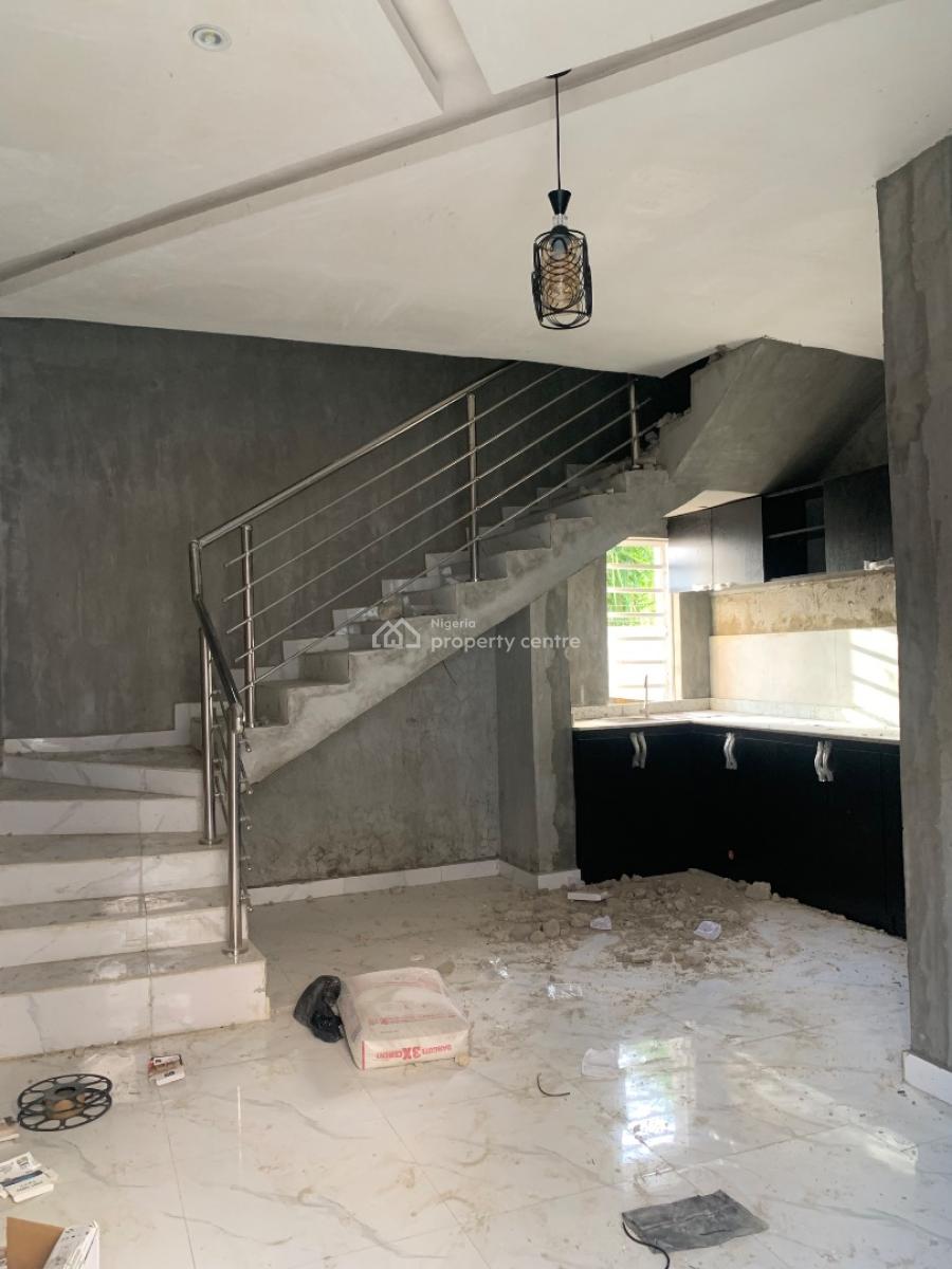Newly Built 1 Bedroom Terraced, Olokonla, Sangotedo, Ajah, Lagos, Terraced Duplex for Rent
