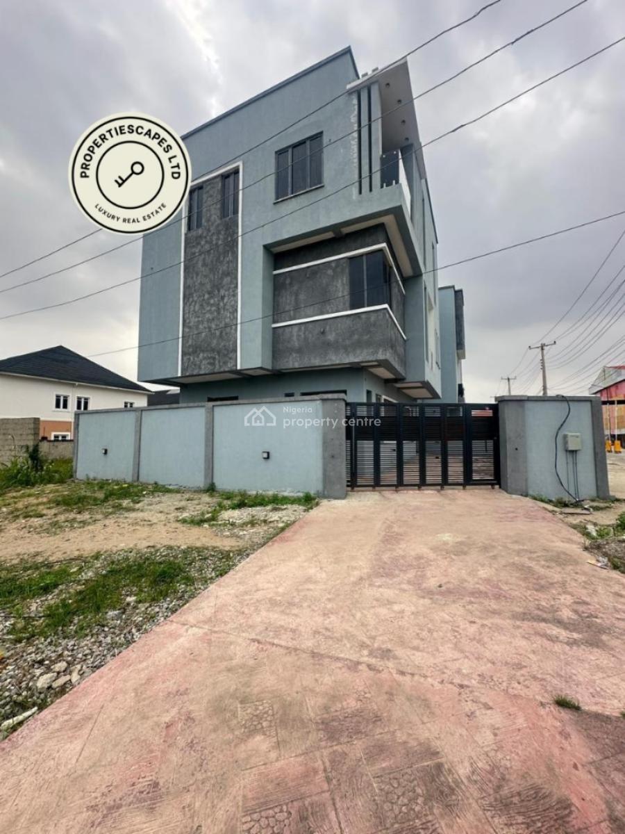 Beautiful 5 Bedroom Fully Detached Duplex with Bq., Ogudu, Lagos, Detached Duplex for Sale