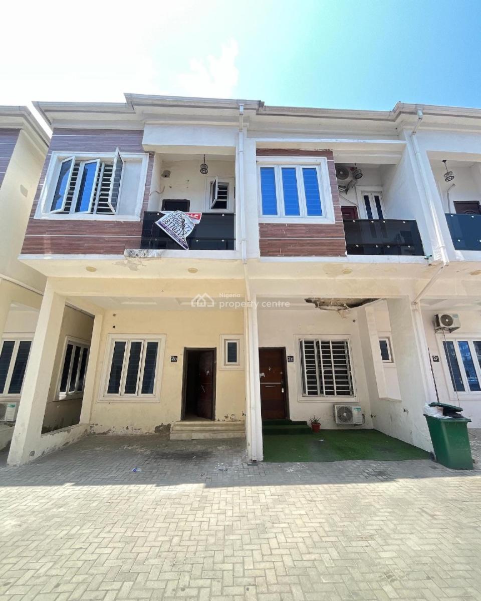 Lovely 4 Bedroom Terrace Duplex with Bq, Vgc, Vgc, Lekki, Lagos, Terraced Duplex for Sale