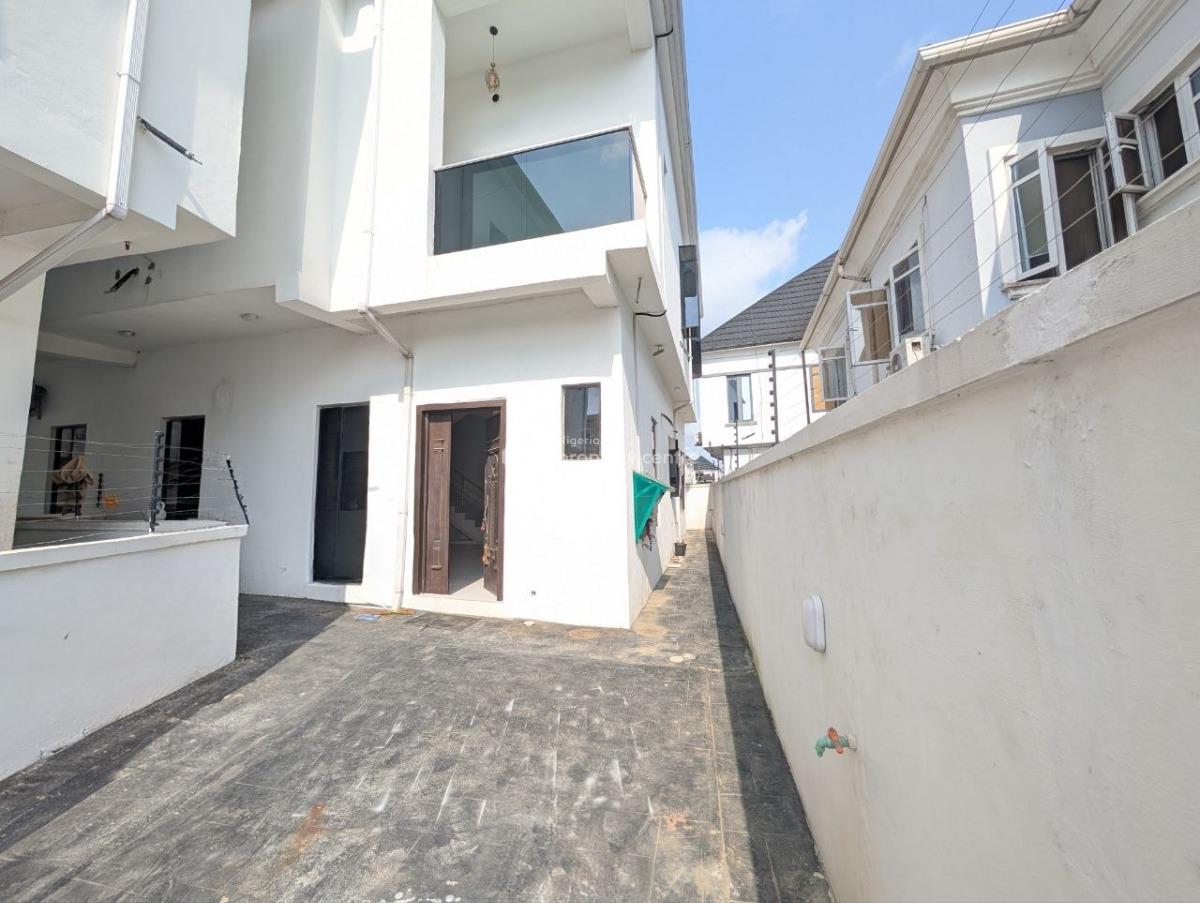 4 Bedroom Semi Detached Duplex with Bq in a Gated Estate, Happyland Estate, Sangotedo, Ajah, Lagos, Semi-detached Duplex for Sale