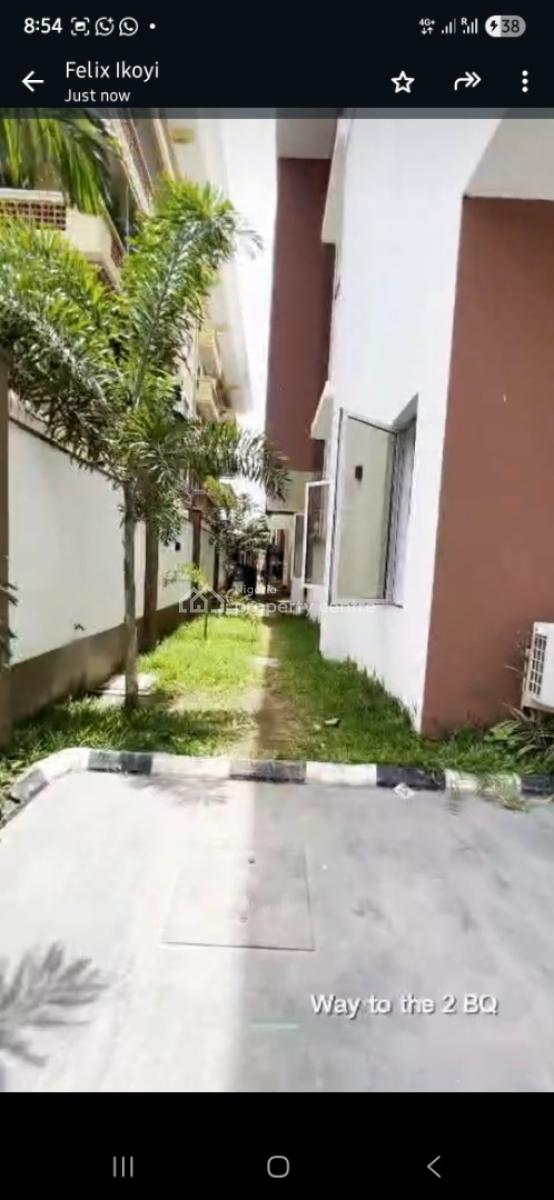 4 Bedroom Semi Detached House at Moseley Road. 2 Bq, Etc in a Mini Est, Mosley Street, Old Ikoyi, Ikoyi, Lagos, Semi-detached Duplex for Sale