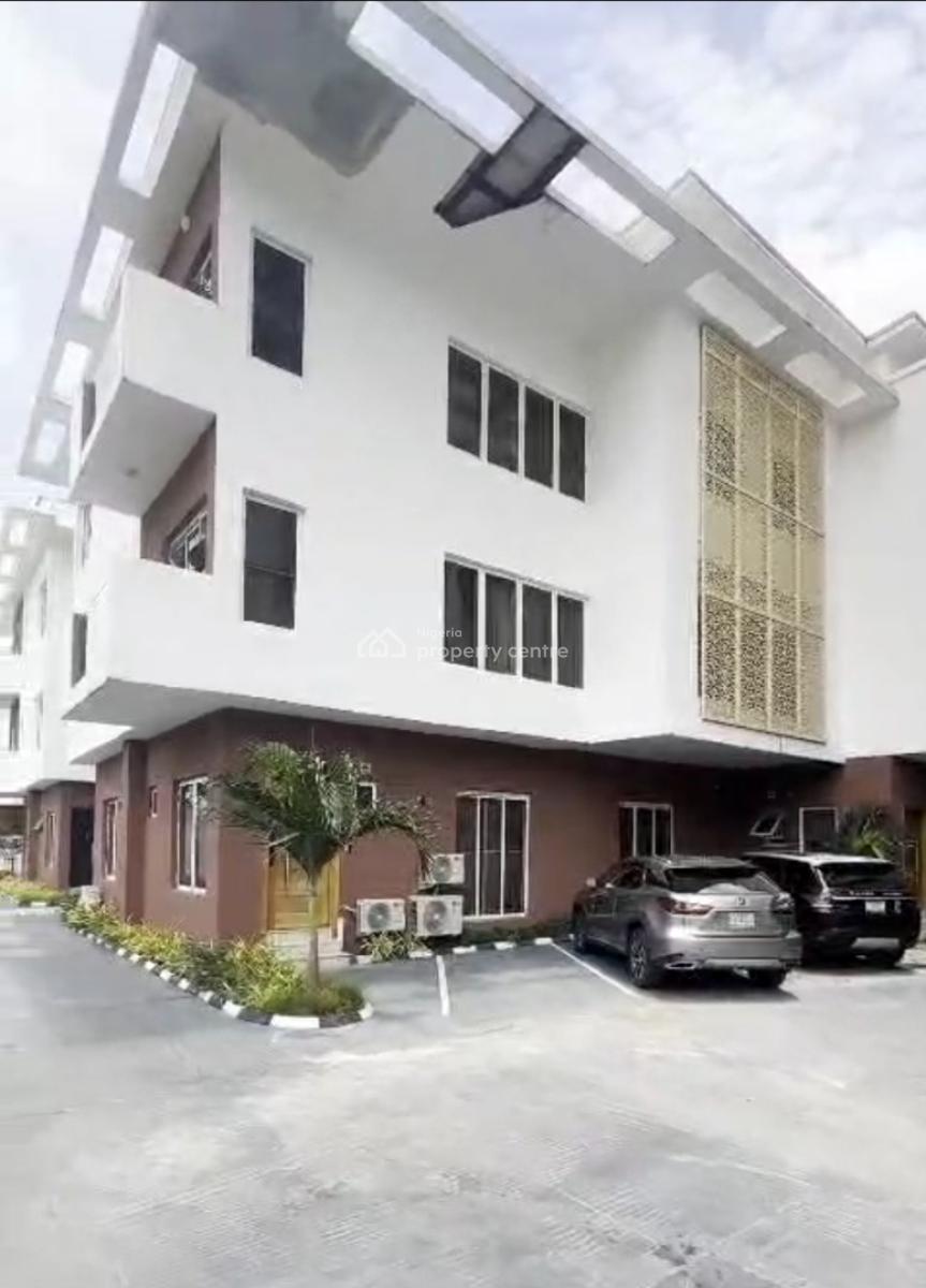 4 Bedroom Semi Detached House at Moseley Road. 2 Bq, Etc in a Mini Est, Mosley Street, Old Ikoyi, Ikoyi, Lagos, Semi-detached Duplex for Sale