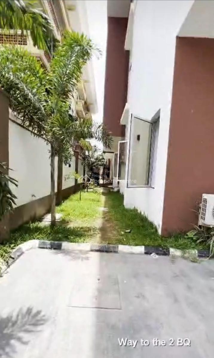 4 Bedroom Semi Detached House at Moseley Road. 2 Bq, Etc in a Mini Est, Mosley Street, Old Ikoyi, Ikoyi, Lagos, Semi-detached Duplex for Sale