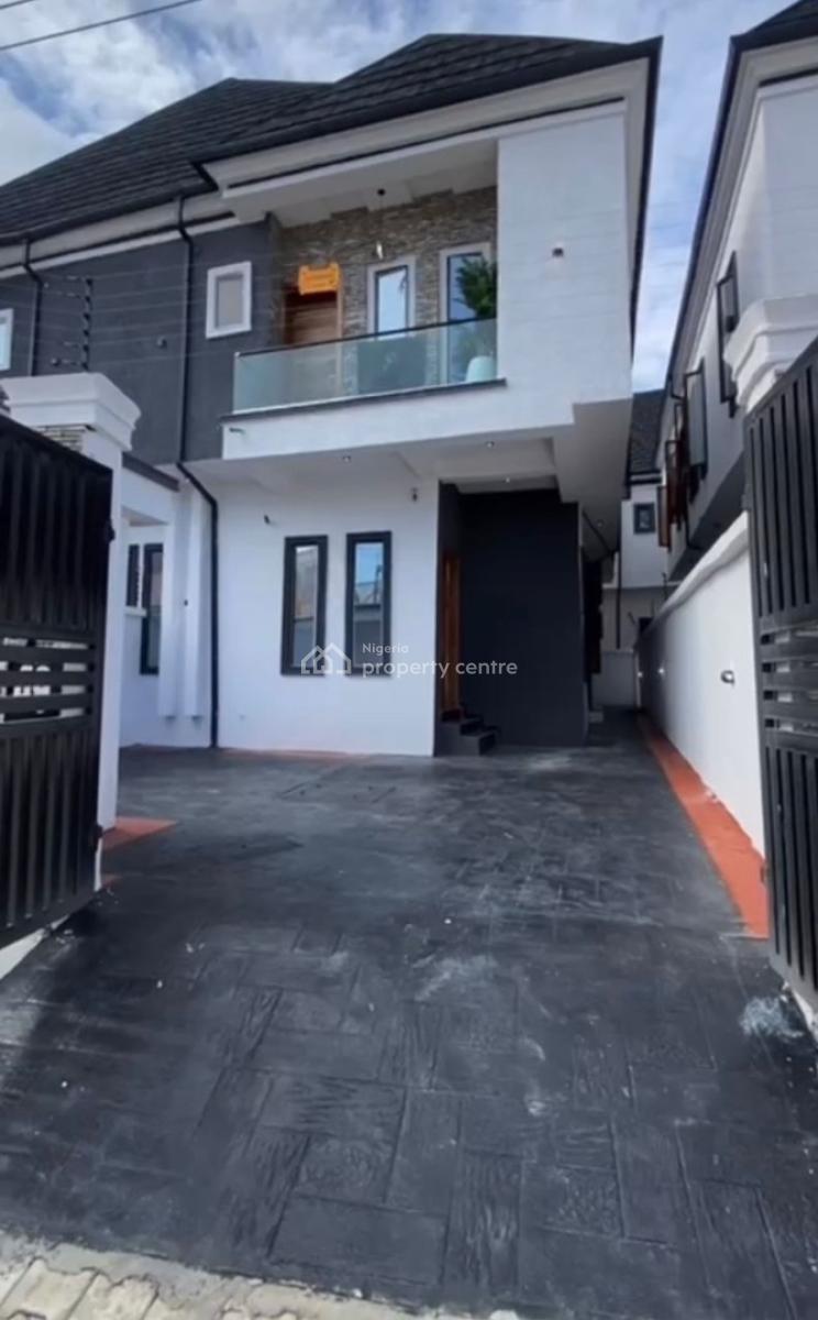 Epitome Newly Built Nice Super 4 Bedroom Duplex with Bq Self Compound, Ikota Gra Lekki, Lekki, Lagos, Semi-detached Duplex for Sale