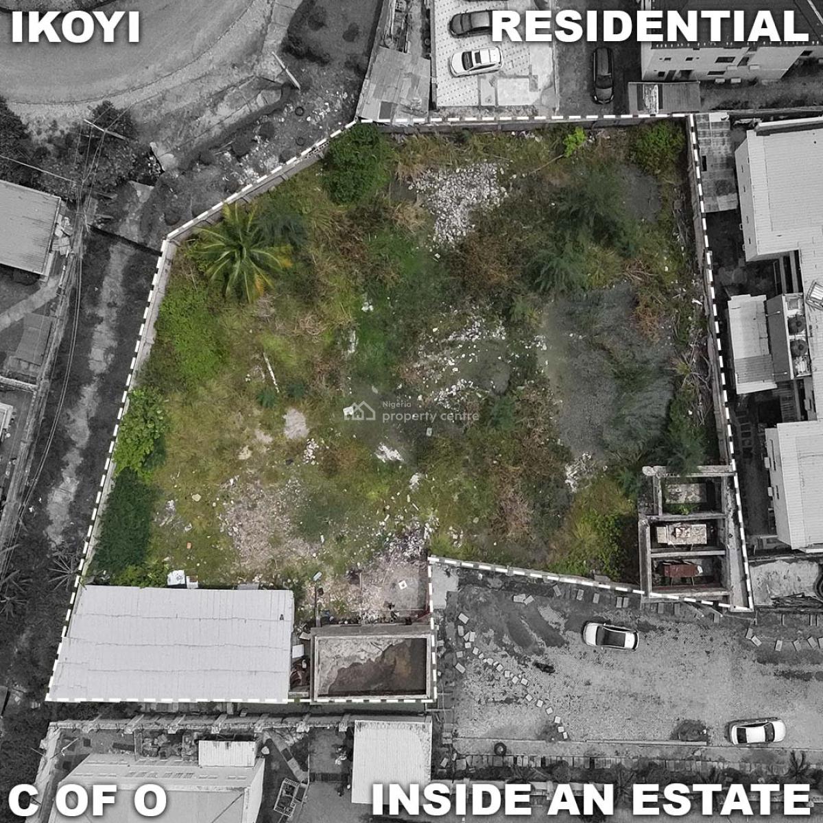 1.998 Sqm Land - Bareland, Old Ikoyi, Ikoyi, Lagos, Residential Land for Sale