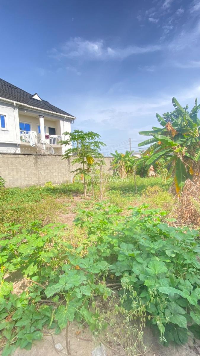 Juicy Deal!!  Half Plot of Fenced Dryland, Kings Gardens Estate Behind Happyland, Olokonla, Ajah, Lagos, Residential Land for Sale