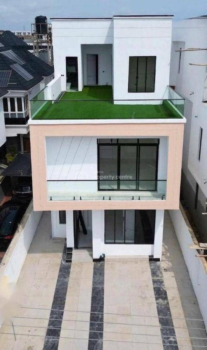 Luxury 5-bedroom Fully Detached Duplex with Bq in Prime Ologolo, Ologolo, Lekki, Lagos, Detached Duplex for Rent