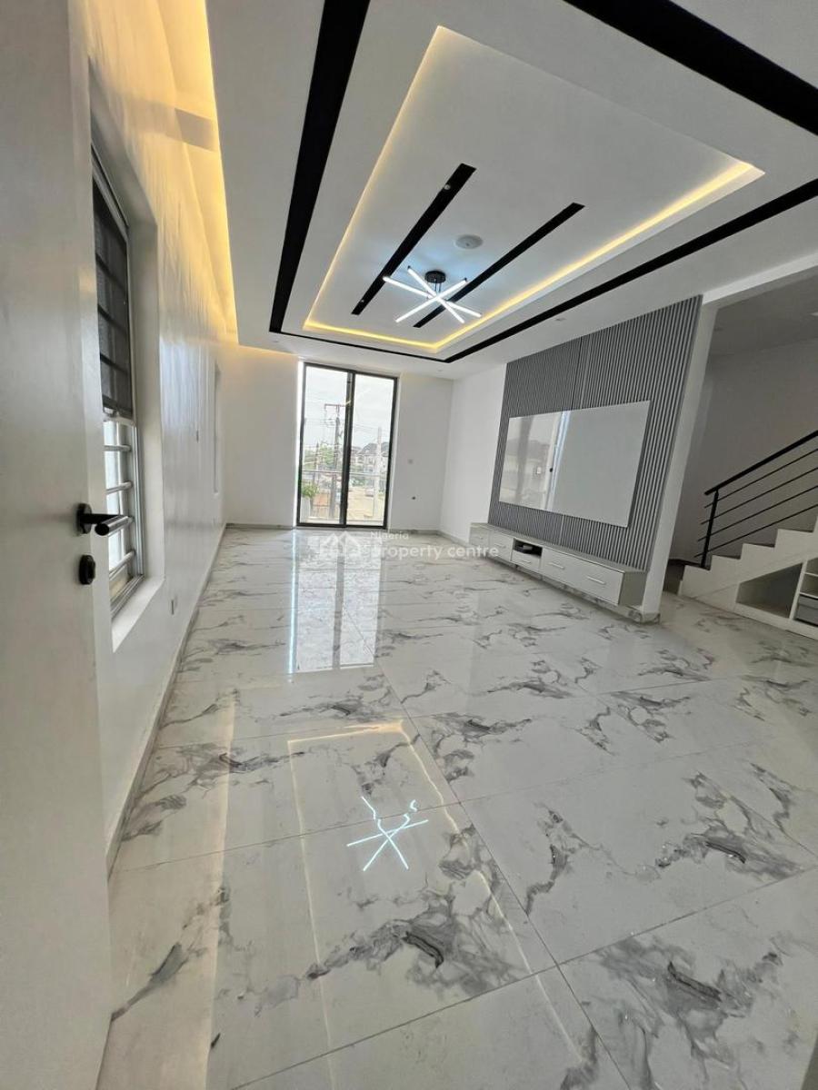 Spacious 5 Bedroom Detached Duplex with Bq, Cinema and Swimming Pool, Chevron, Lekki, Lagos, Detached Duplex for Sale