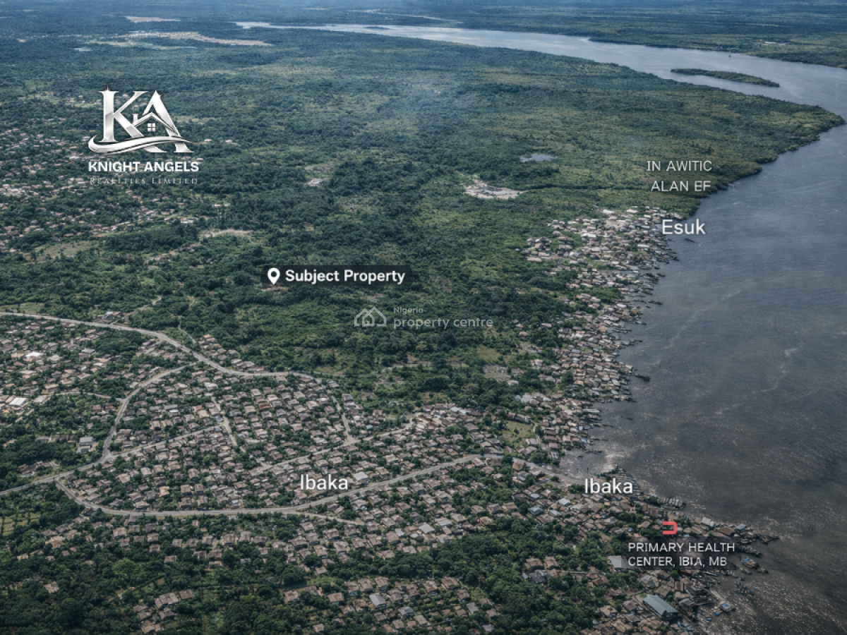 40 Hectares of Prime Waterfront Land, Ibaka, Mbo, Akwa Ibom, Mixed-use Land for Sale