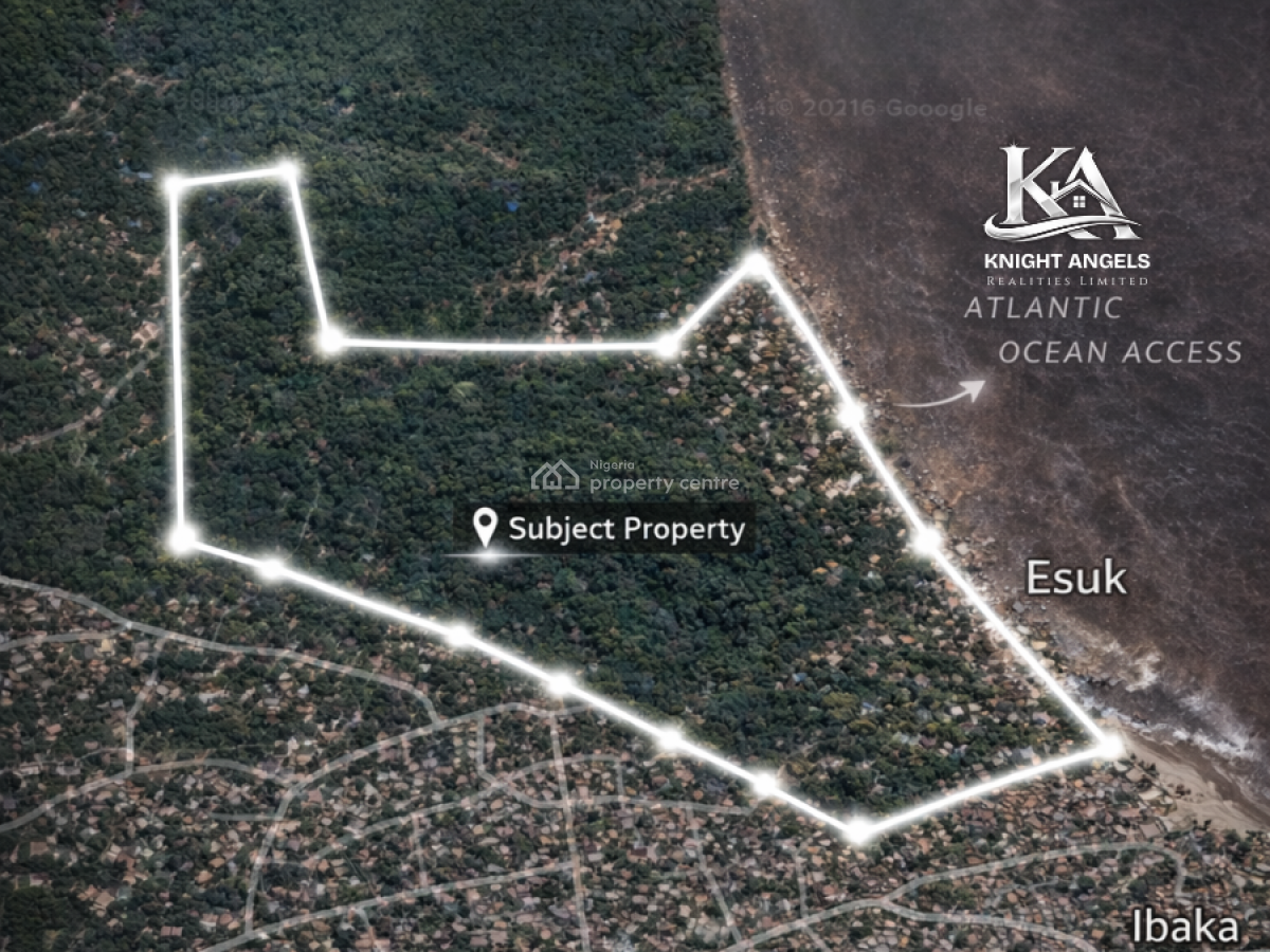 40 Hectares of Prime Waterfront Land, Ibaka, Mbo, Akwa Ibom, Mixed-use Land for Sale