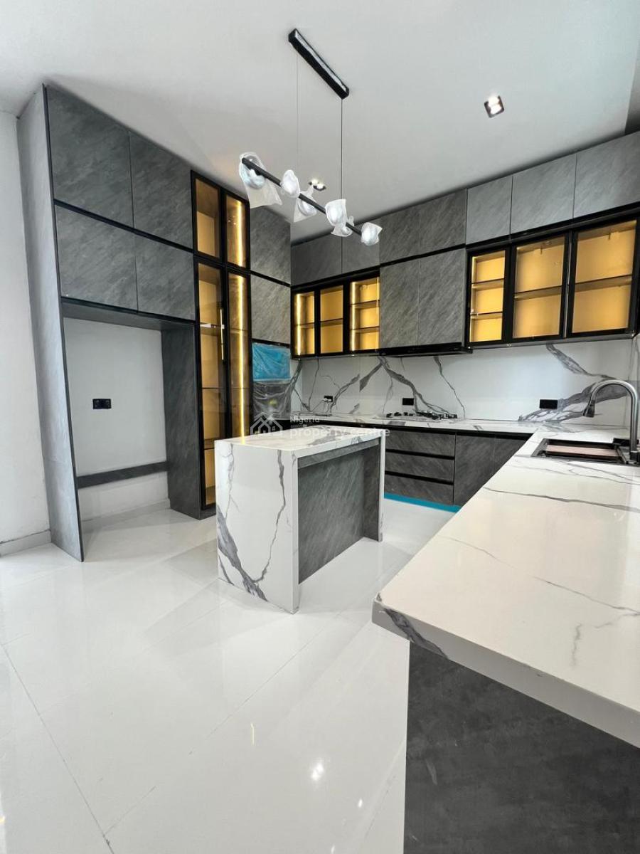 Newly Built 5 Bedroom Detaced Duplex with Bq, Family Lounge, + Garden, Chevron, Lekki, Lagos, Detached Duplex for Sale