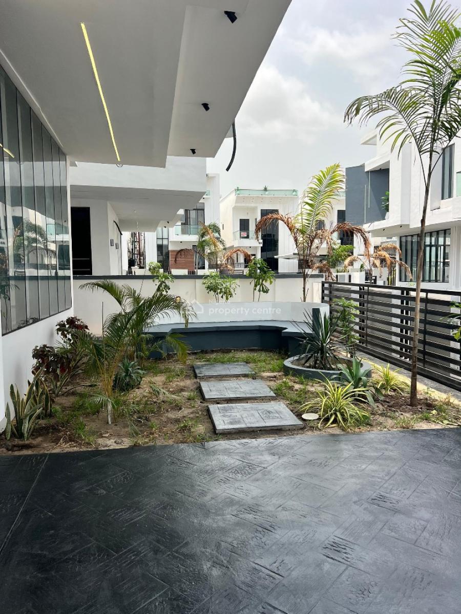 Newly Built 5 Bedroom Detaced Duplex with Bq, Family Lounge, + Garden, Chevron, Lekki, Lagos, Detached Duplex for Sale