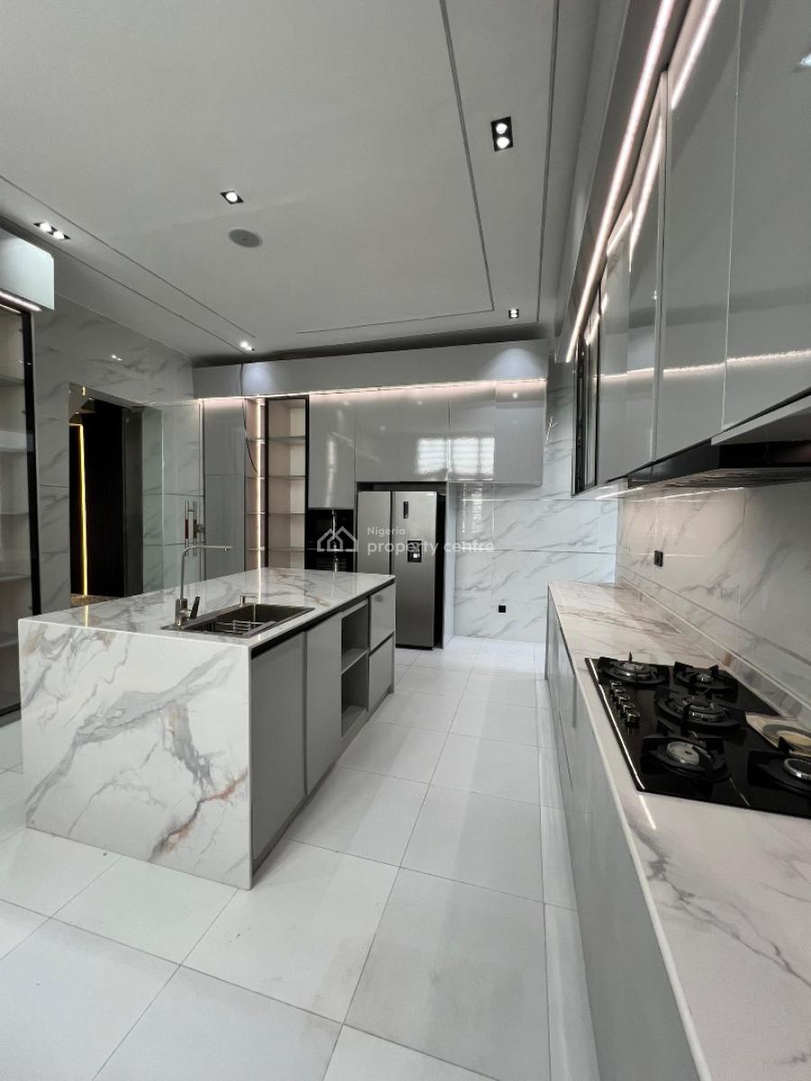 Magnificent 6 Bedroom Detached Duplex with Bq, Swimming Pool, Chevron, Lekki, Lagos, Detached Duplex for Sale