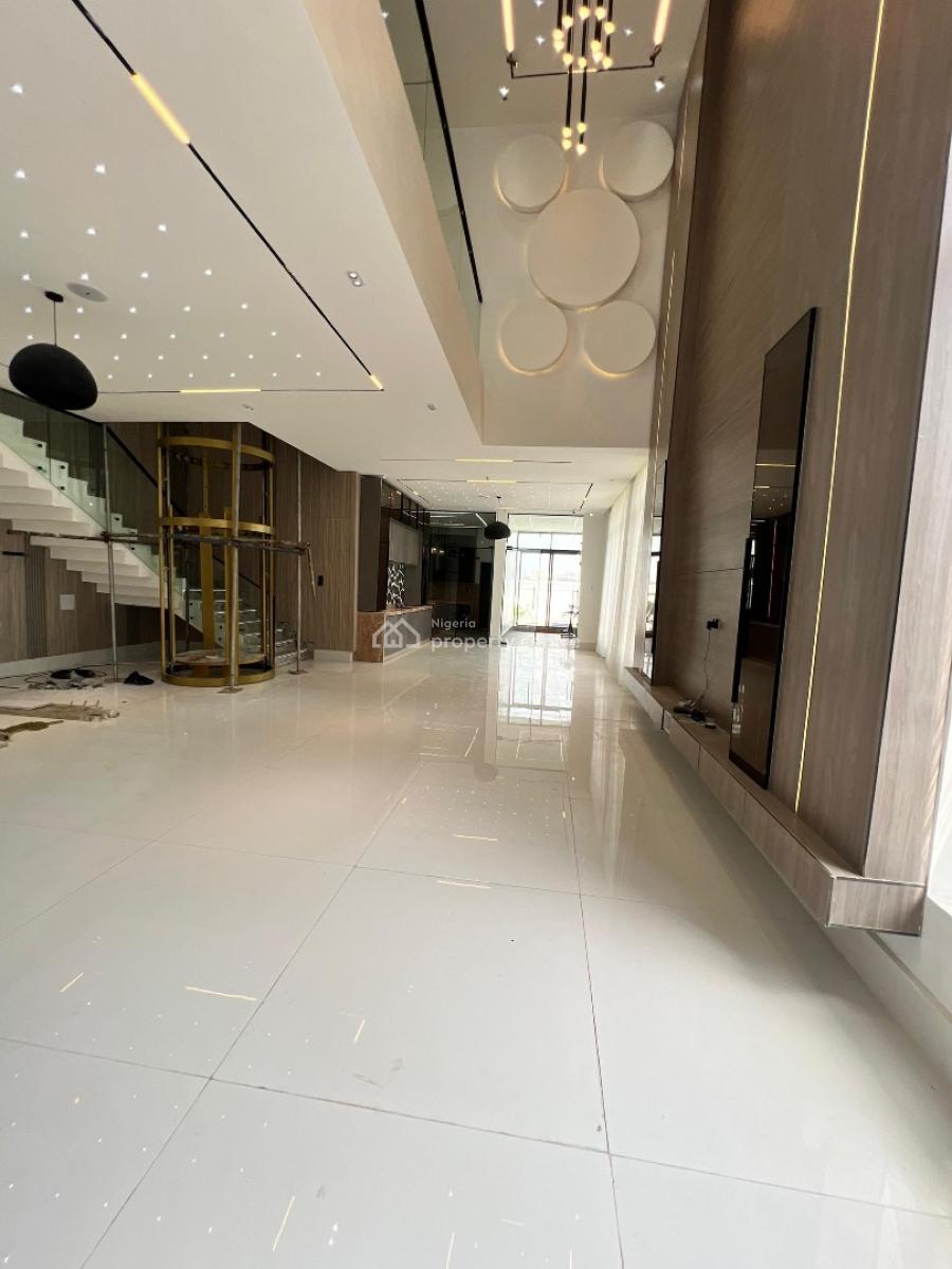 Luxurious 6 Bedroom Detached Duplex with Bq, Elevator, Swimming Pool, Chevron, Lekki, Lagos, Detached Duplex for Sale