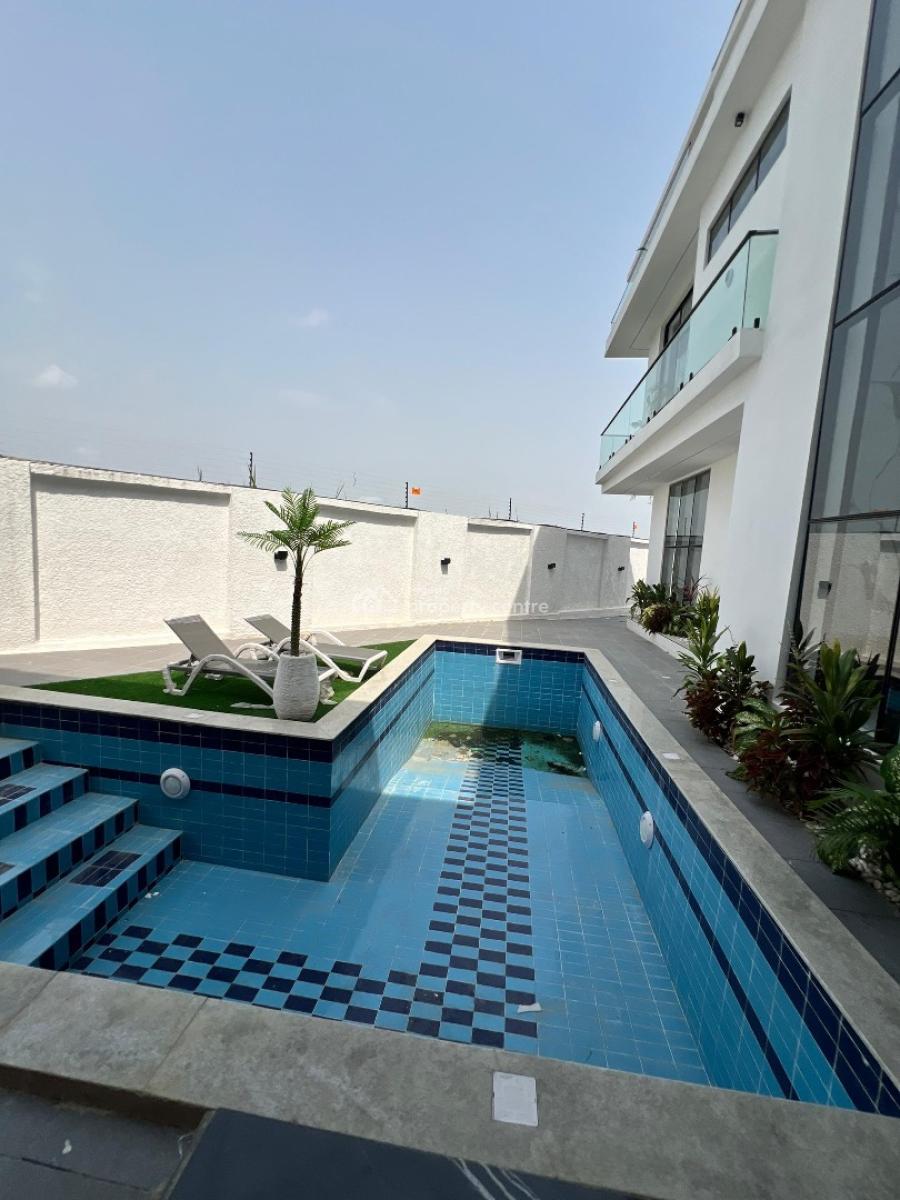 Magnificent 5 Bedroom Detached Duplex with 3 Bq, Swimming Pool, Cinema, Chevron, Lekki, Lagos, Detached Duplex for Sale
