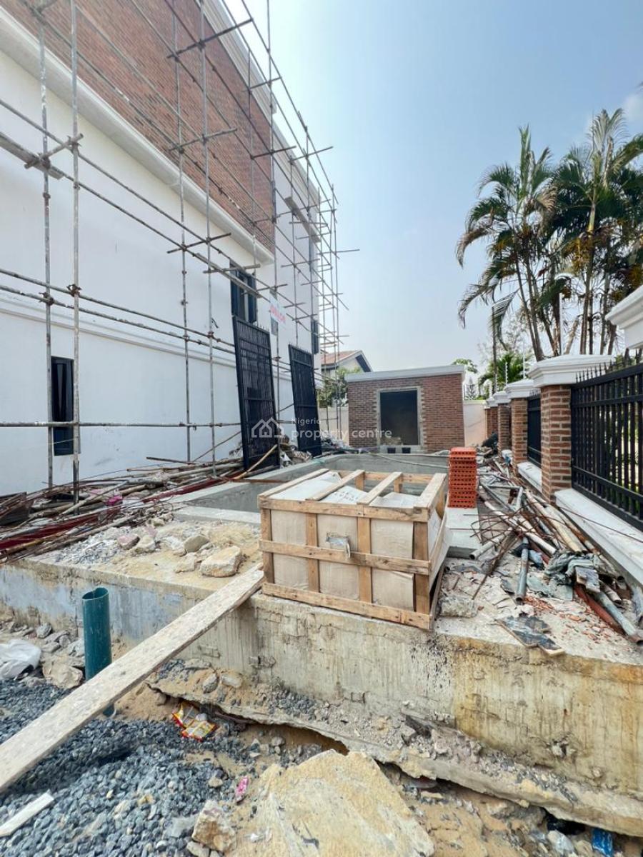 Newly Built 5 Bedroom Detached with Pool, Elevator, Gym, Rooftop, Park View Estate, Ikoyi, Lagos, Semi-detached Duplex for Sale