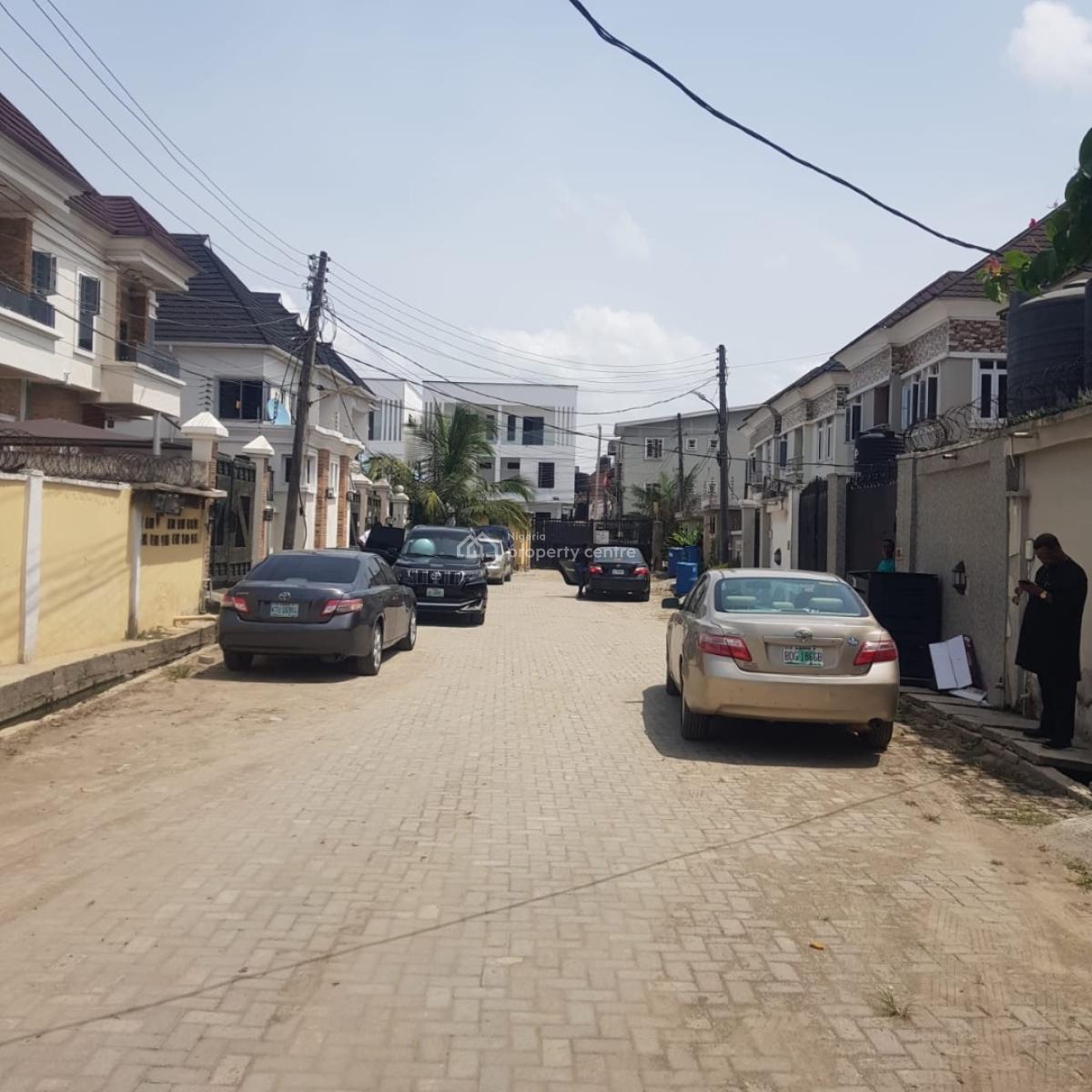 a Well Renovated 4 Bedroom Semi Detached House with a Room Bq, Idado, Lekki, Lagos, Semi-detached Duplex for Sale