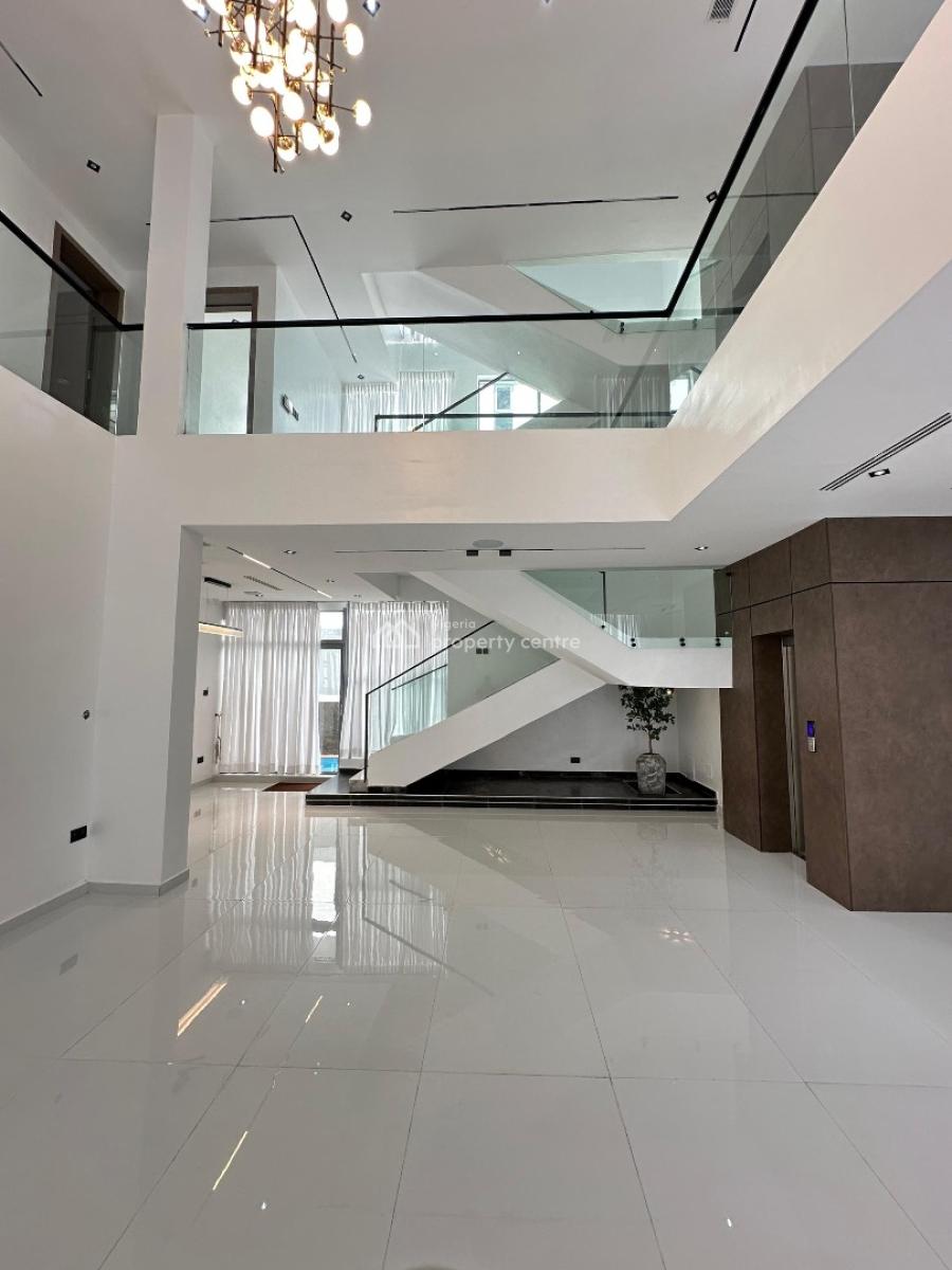 Outstanding 5 Bedroom Fully Detached Duplex with Bq, Gym, Cinema, Pool, Ikatee, Lekki, Lagos, Detached Duplex for Sale