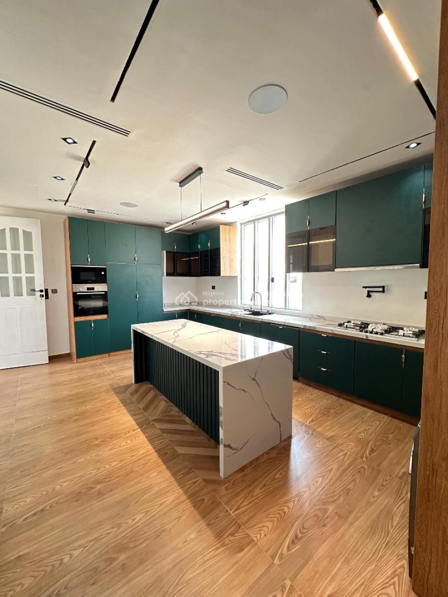 Outstanding 5 Bedroom Fully Detached Duplex with Bq, Gym, Cinema, Pool, Ikatee, Lekki, Lagos, Detached Duplex for Sale