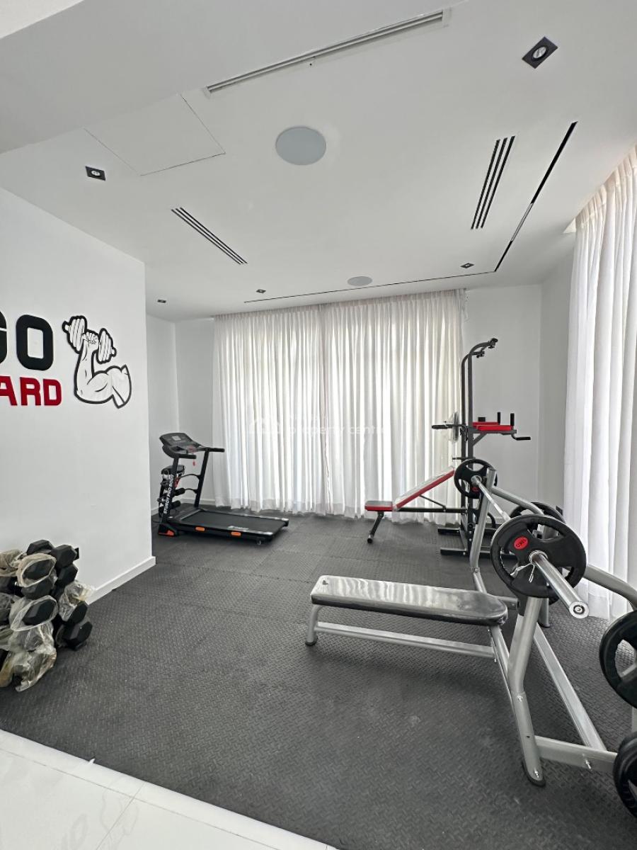 Outstanding 5 Bedroom Fully Detached Duplex with Bq, Gym, Cinema, Pool, Ikatee, Lekki, Lagos, Detached Duplex for Sale