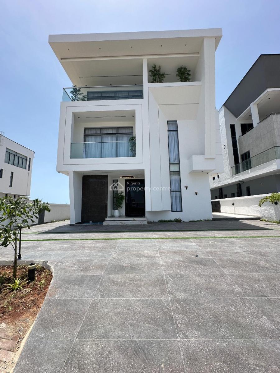 Outstanding 5 Bedroom Fully Detached Duplex with Bq, Gym, Cinema, Pool, Ikatee, Lekki, Lagos, Detached Duplex for Sale