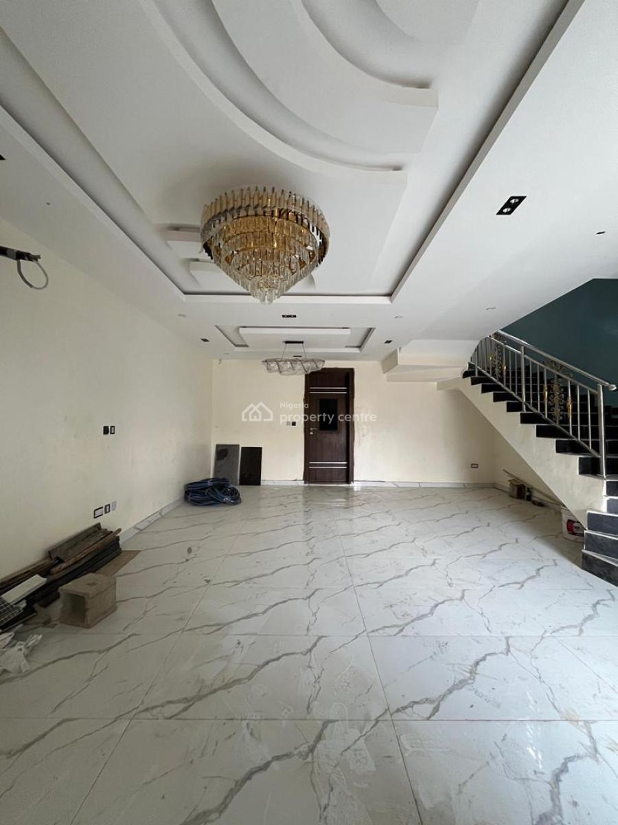 Exclusive 4 Bedroom Semi Detached Duplex Plus Bq, in a Serene Estate, Gbagada, Lagos, Semi-detached Duplex for Sale