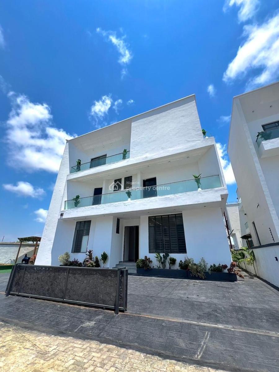 Luxury and Spacious 5 Bedroom Detached Duplex Plus Bq and Cinema, Chevron, Lekki, Lagos, Detached Duplex for Sale