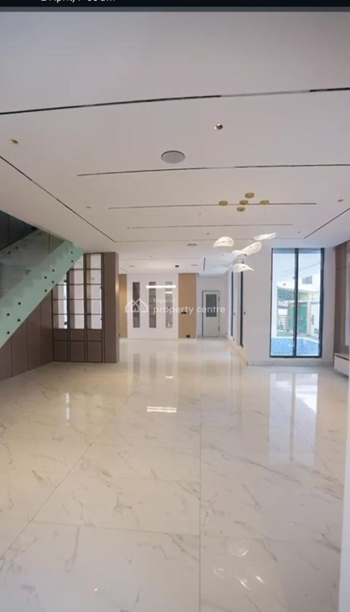 5 Bedroom Fully Detached on a 420m² Cinema - Swimming Pool  - Gym Spac, Lekki Phase 1, Lekki, Lagos, Detached Duplex for Sale