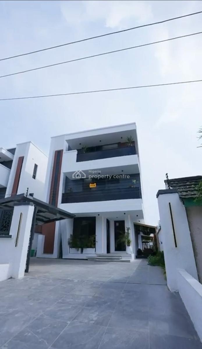 5 Bedroom Fully Detached on a 420m² Cinema - Swimming Pool  - Gym Spac, Lekki Phase 1, Lekki, Lagos, Detached Duplex for Sale