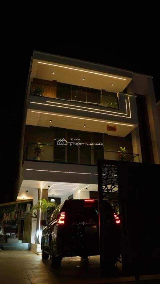 5 Bedroom Fully Detached on a 420m² Cinema - Swimming Pool  - Gym Spac, Lekki Phase 1, Lekki, Lagos, Detached Duplex for Sale