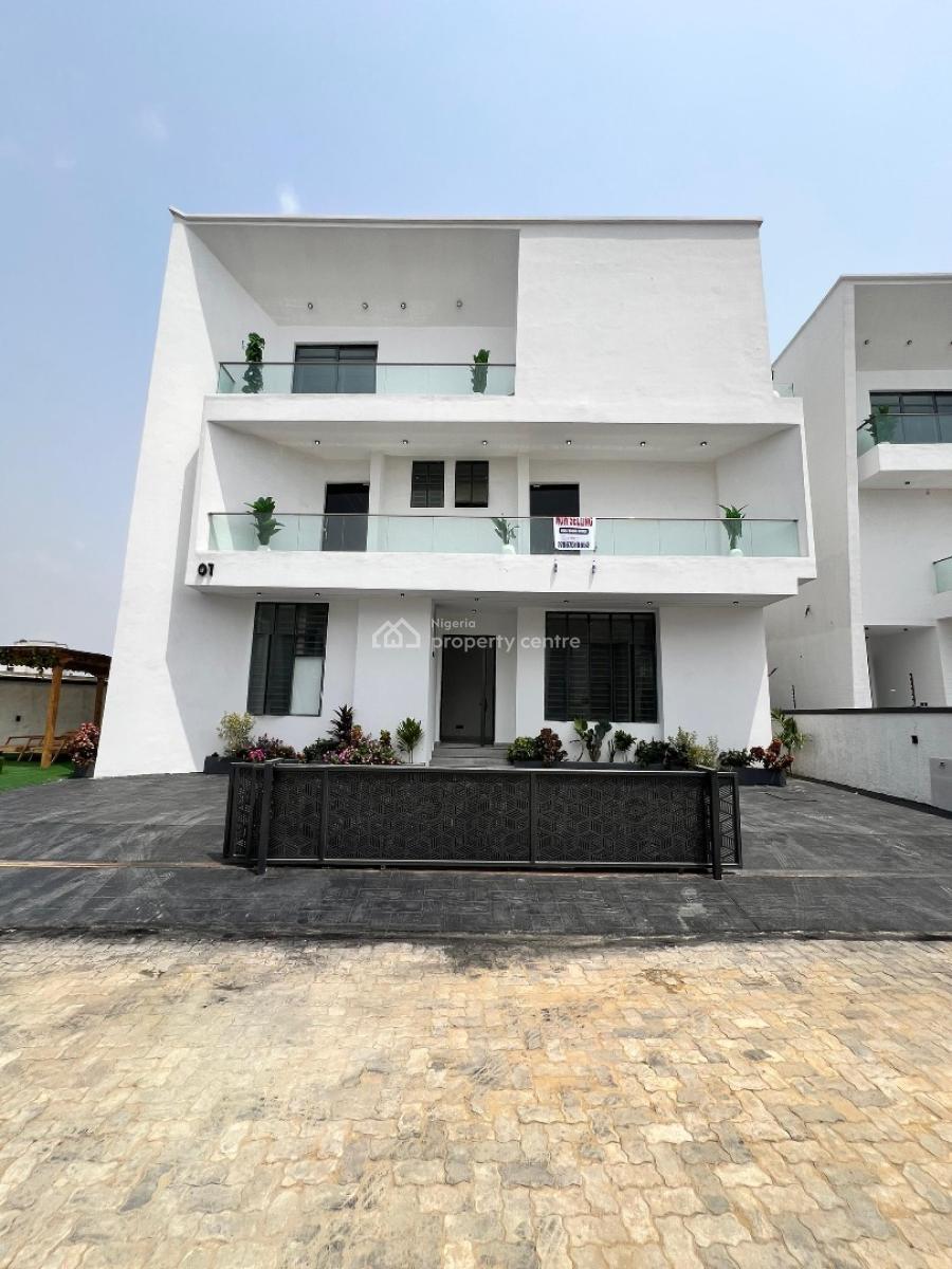 Magnificent 5 Bedroom Detached Duplex with Bq, Swimming Pool, Cinema, Chevron, Lekki, Lagos, Detached Duplex for Sale