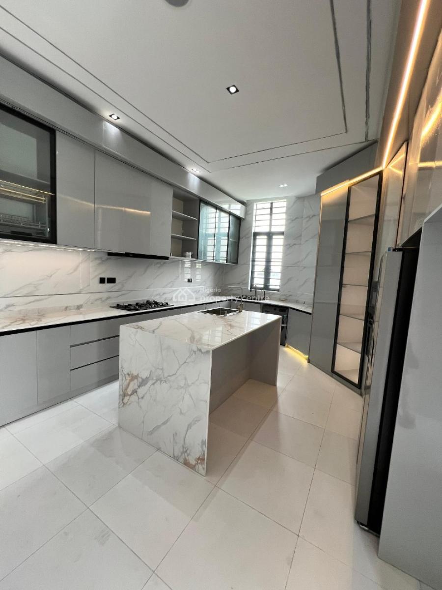 Magnificent 5 Bedroom Detached Duplex with Bq, Swimming Pool, Cinema, Chevron, Lekki, Lagos, Detached Duplex for Sale