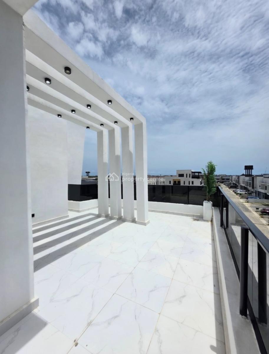 Luxury Smart 6 Bedroom Detached Cinema, Gym Room, Penthouse Duplex, Secure Estate at Ajah Lekki, Ajah, Lagos, Semi-detached Duplex for Sale