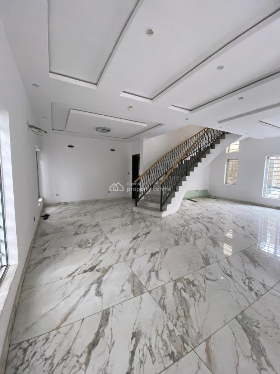 Exquisitely Built 5 Bedroom Fully Detached Duplex with Bq and Pool, Chevron, Lekki, Lagos, Detached Duplex for Sale