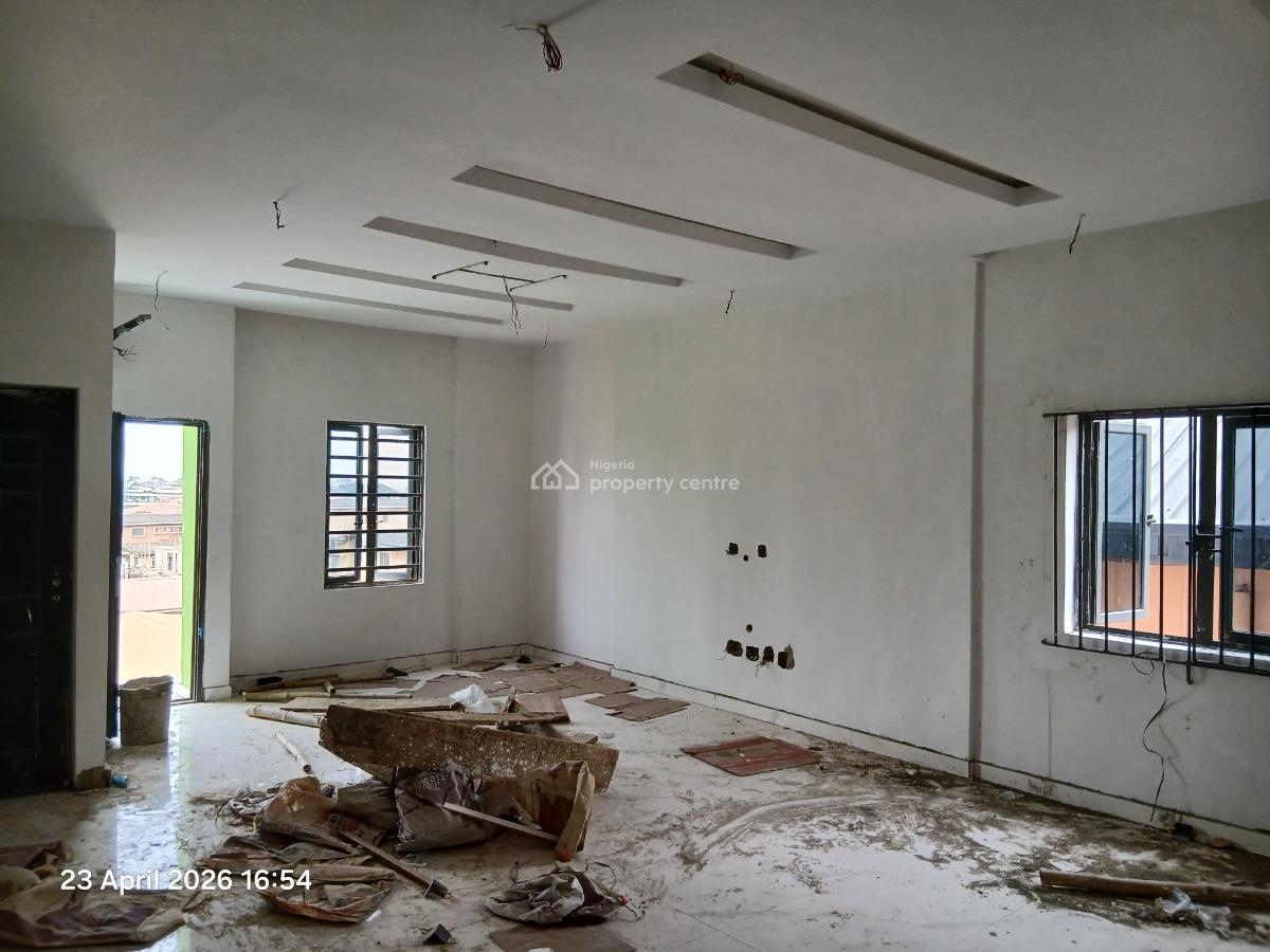 a Brand New Freshly Built 3 Bedroom Flat Ensuite with Bq, Alagomeji, Yaba, Lagos, Flat / Apartment for Sale