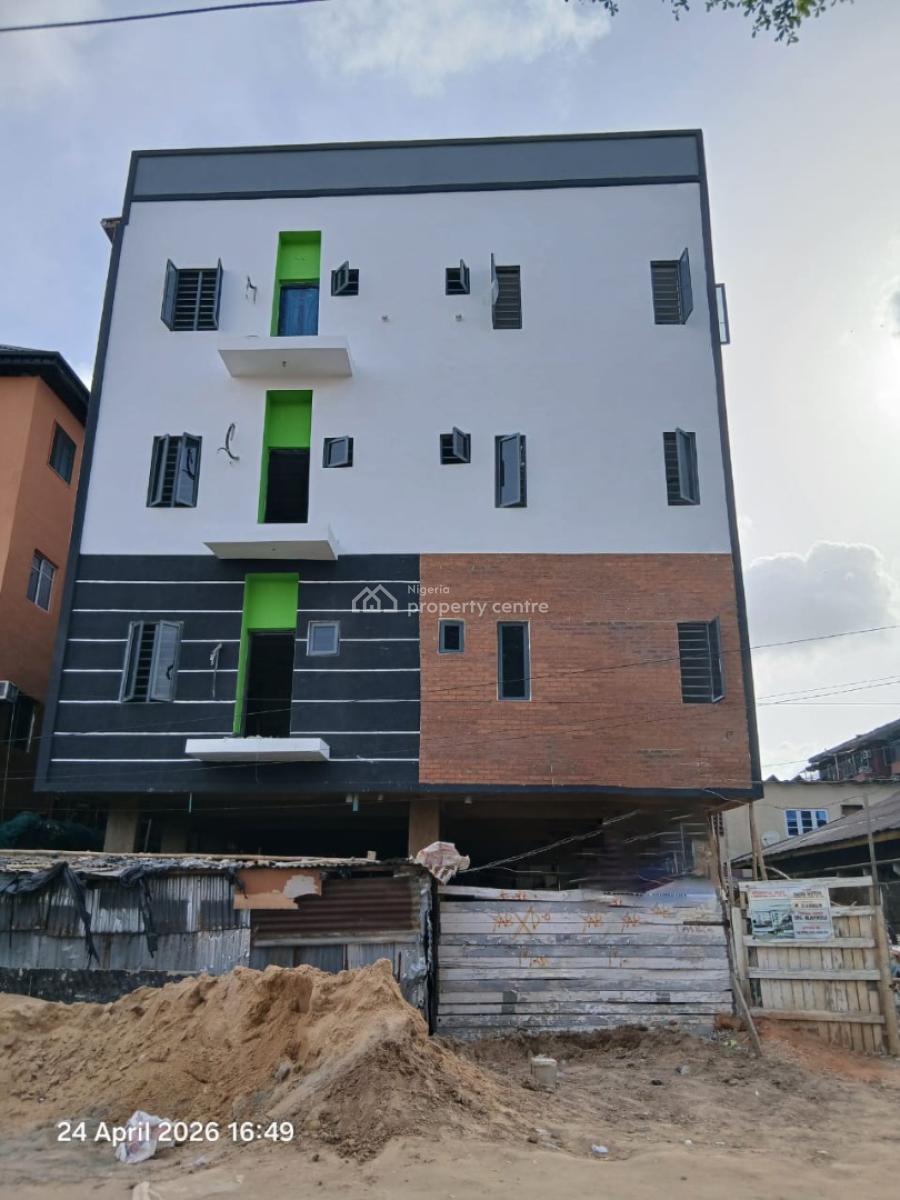a Brand New Freshly Built 3 Bedroom Flat Ensuite with Bq, Alagomeji, Yaba, Lagos, Flat / Apartment for Sale