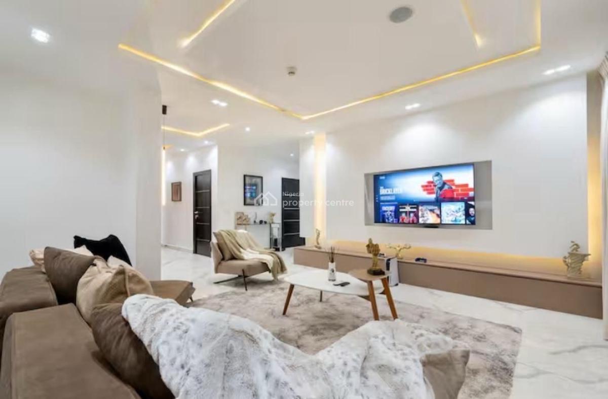 Fully Furnished & Serviced 3 Bedroom Apartment + Bq, Swimming Pool, Banana Island, Ikoyi, Lagos, Flat / Apartment for Rent