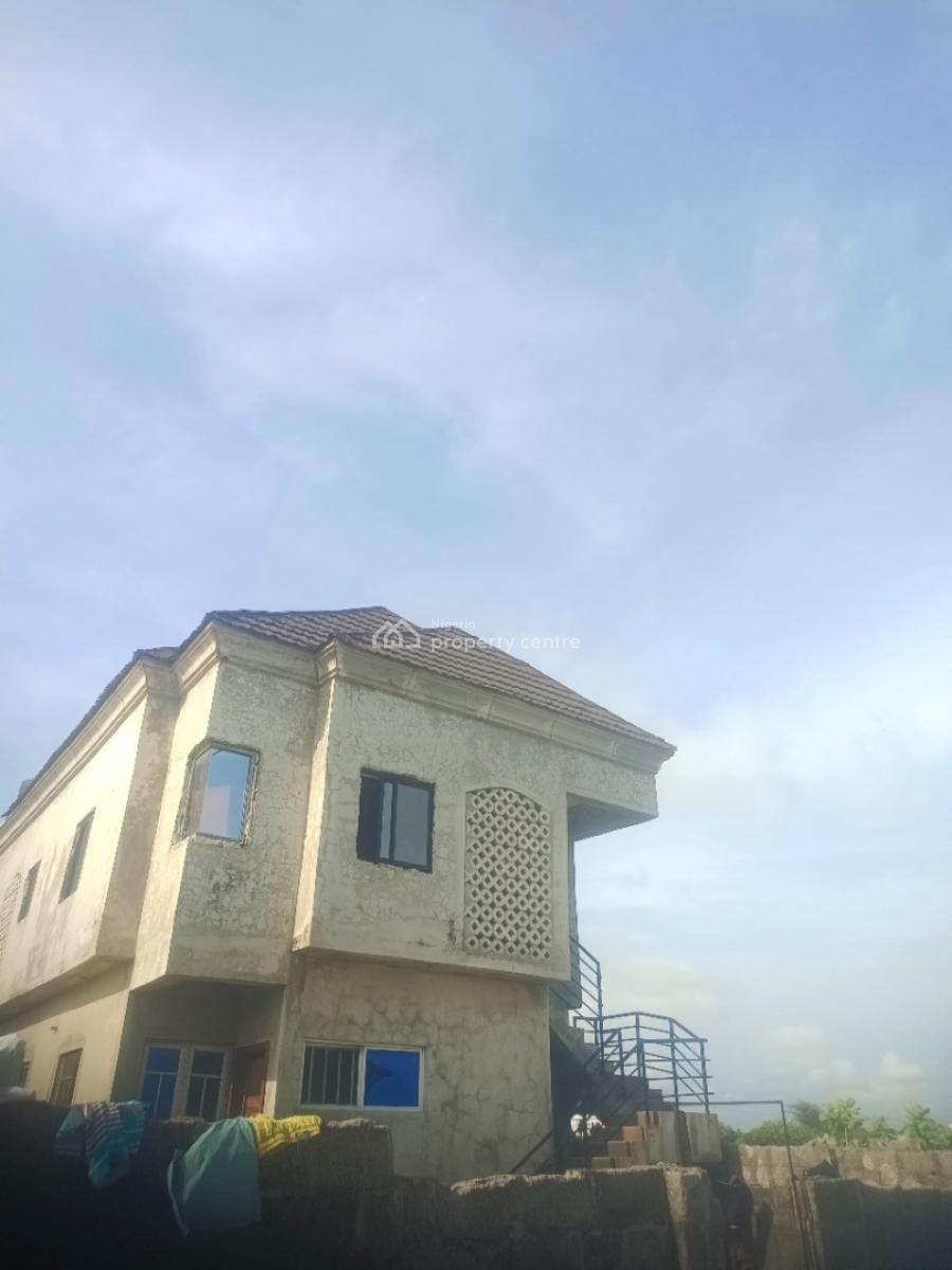 a Very Spacious Self Contain Under Renovation, Lafiaji, Lekki, Lagos, Self Contain (single Rooms) for Rent