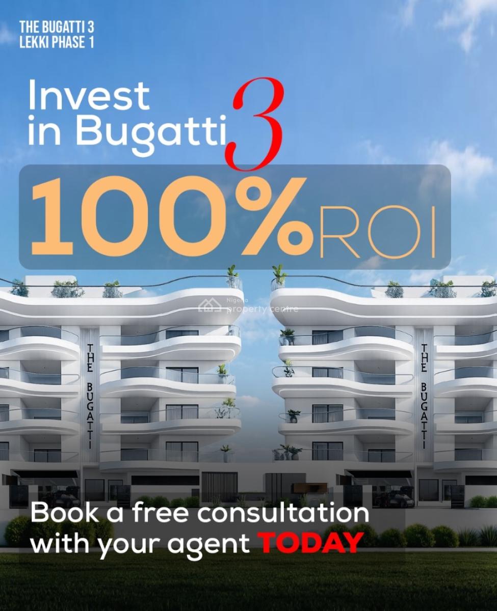 The Bugatti 3 Luxury 3 Bedroom Penthouse with Bq, Cinema, Lekki Foreshore Estate Off Freedom Way Lekki Phase 1, Lekki Phase 1, Lekki, Lagos, House for Sale
