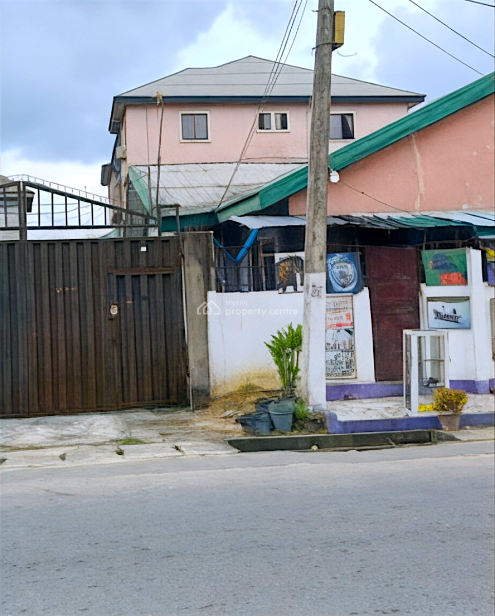 Good 1 & Half Plots of Land for Commercial Or Residential Use, Timothy Lane, Rumuola, Port Harcourt, Rivers, Commercial Land for Sale