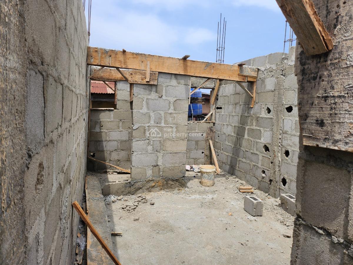 Studio Apartment 21 Years Lease Ownership, Anuoluwapo Street, Akoka Lagos, Akoka, Yaba, Lagos, Self Contain (single Rooms) for Sale