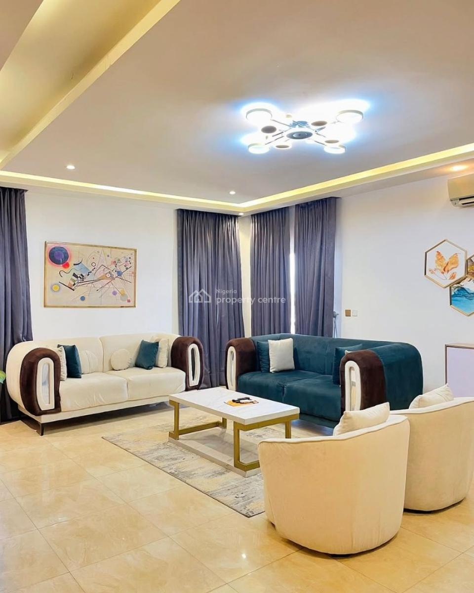 Bluhairv Residence Berlin Executive Suite 3 Bedroom Apartment, Bola Ajibola Crescent, Katampe Extension, Katampe, Abuja, Flat / Apartment Short Let