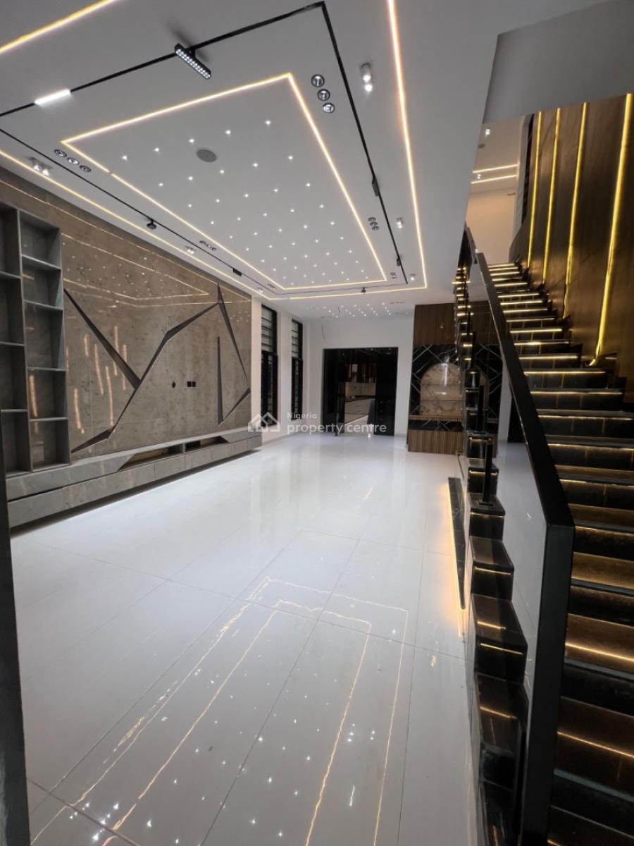Luxury Built 5 Bedrooms Fully Detached Duplex at Chevron, Lekki, Lagos, House for Sale
