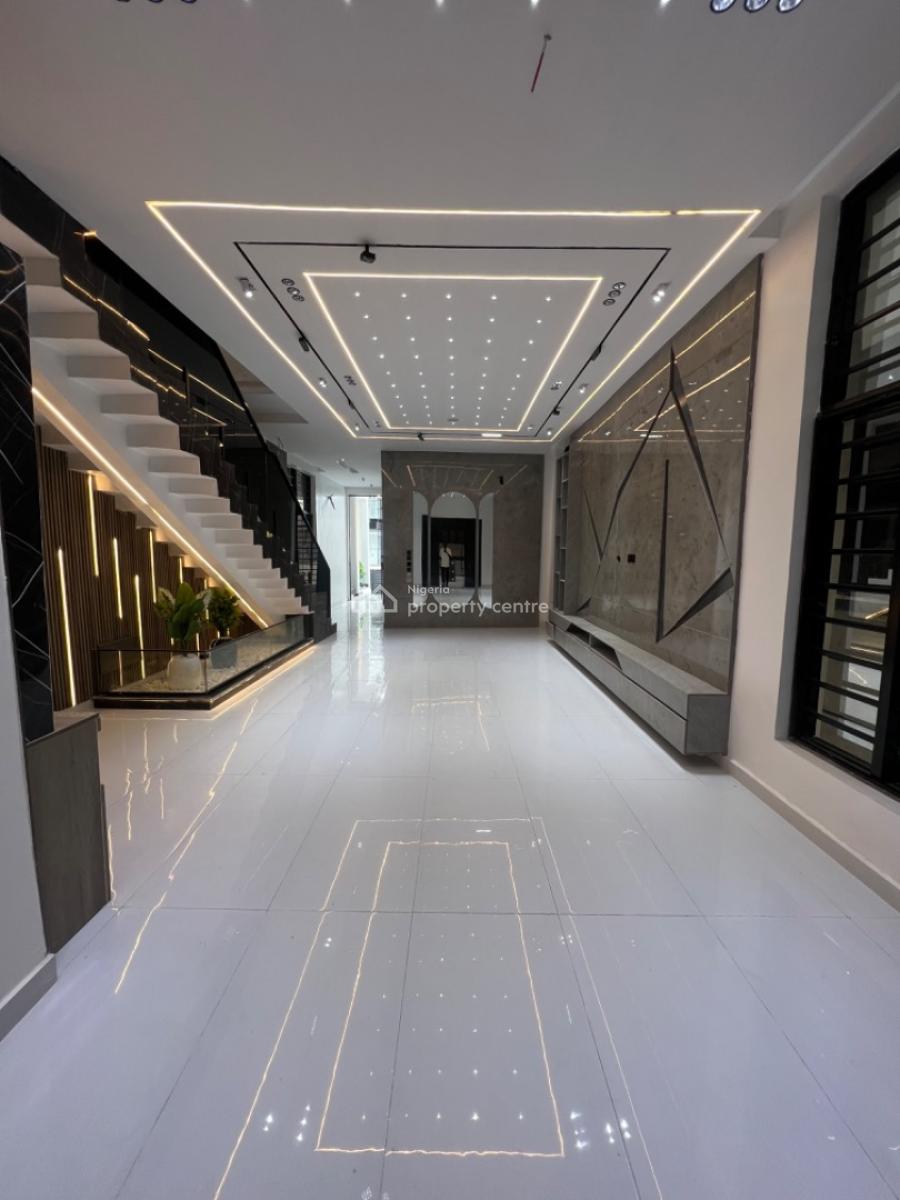 Luxury Built 5 Bedrooms Fully Detached Duplex at Chevron, Lekki, Lagos, House for Sale