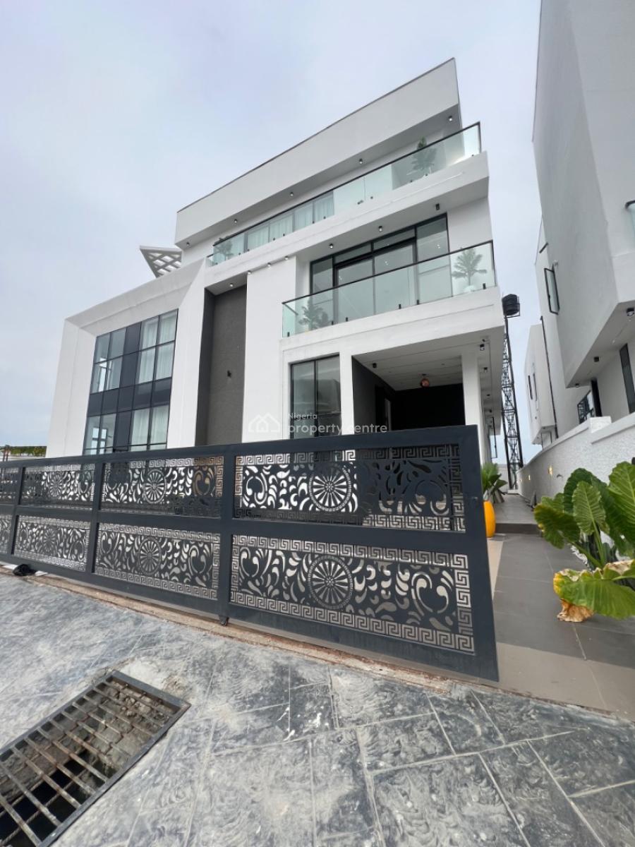 Luxury Built 5 Bedrooms Fully Detached Duplex at Chevron, Lekki, Lagos, Detached Duplex for Sale